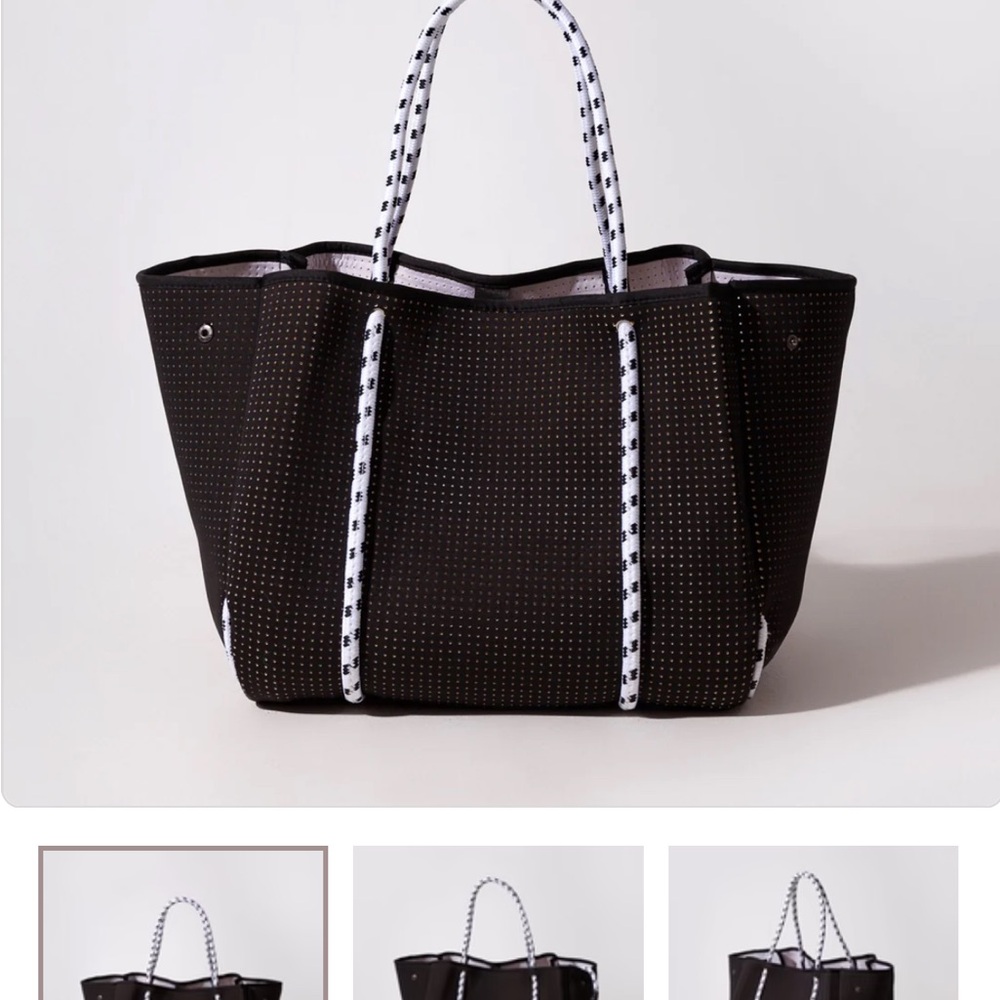 Popup Everyday Black and White Tote Bag